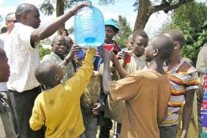 Feeding program for street kids